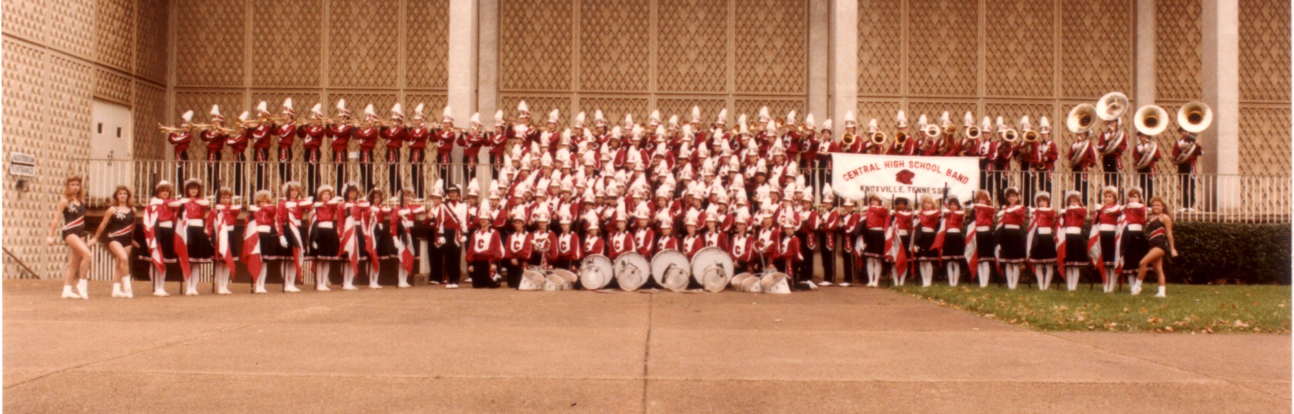 1984-85 Central High School Band second uniform photograph