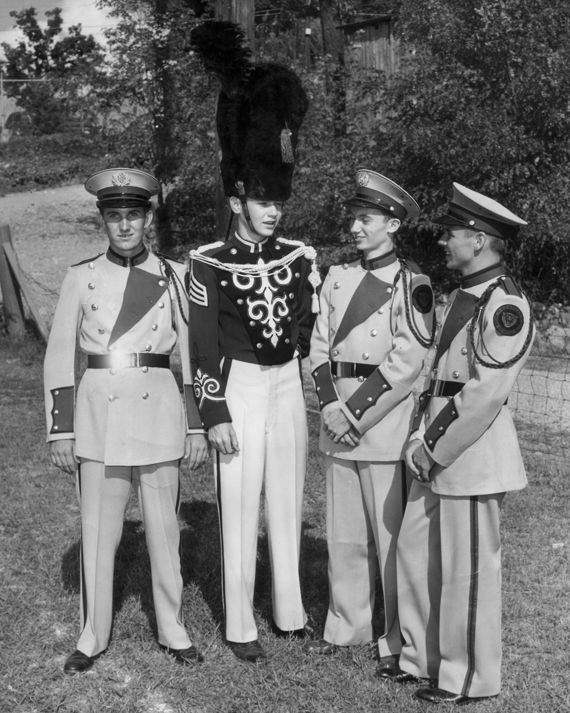1948-49 Central High School Band officers